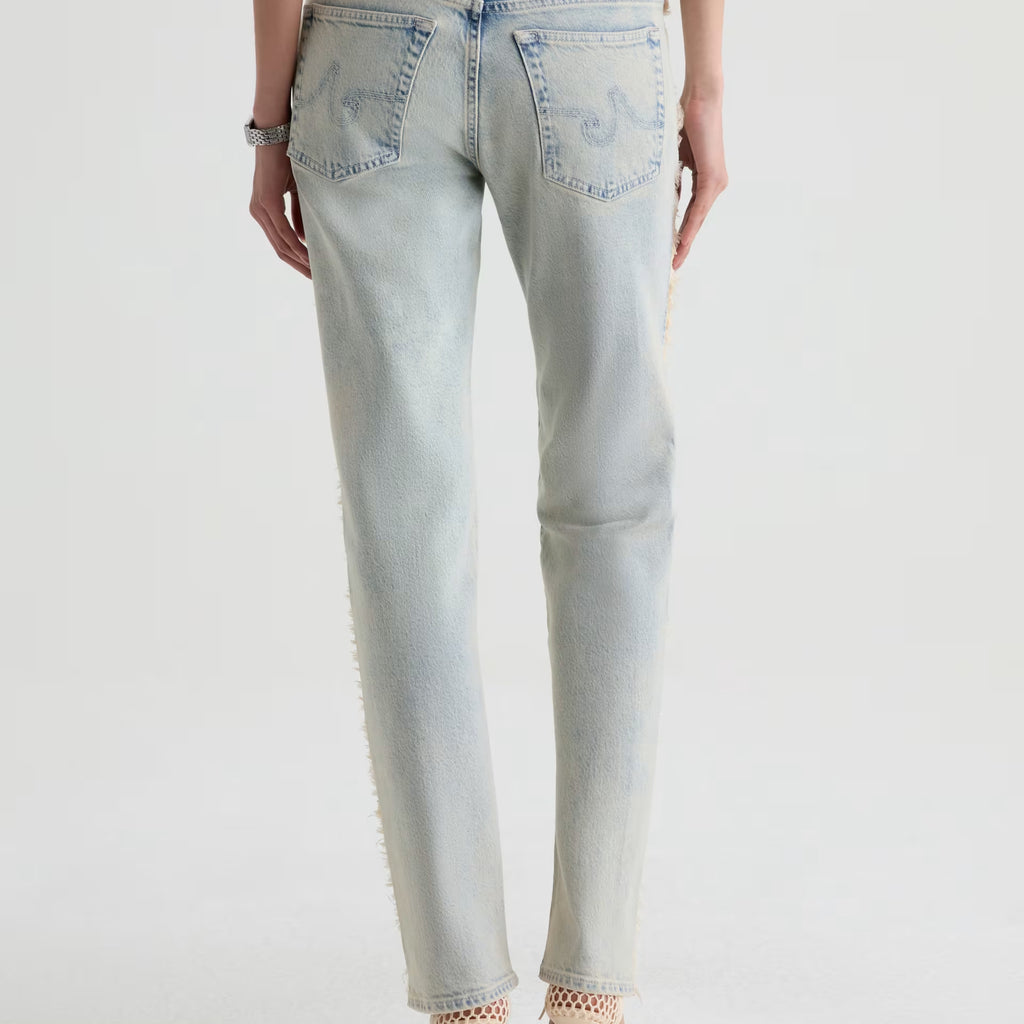 AG Sandra Low-Rise Straight Jean