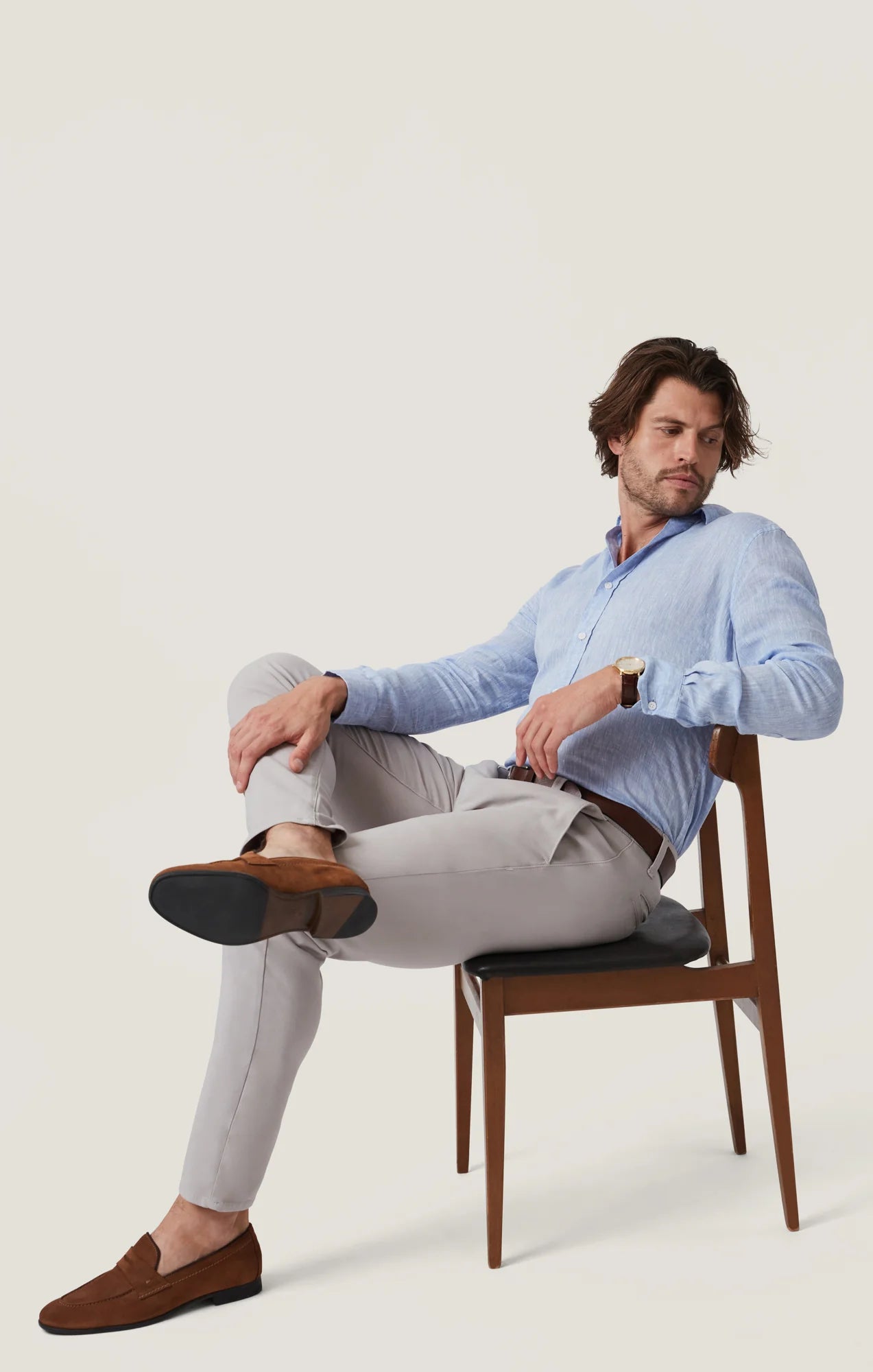 34 Heritage Verona Straight Leg Chino Pants