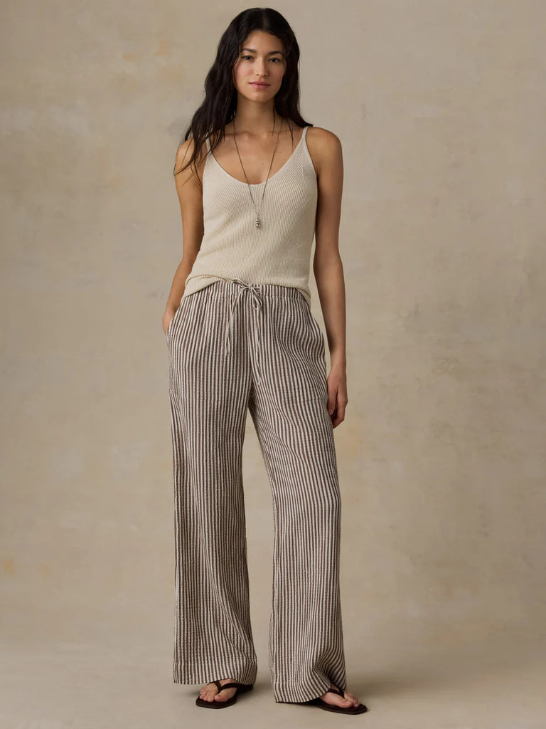 Faherty Dune Cotton Gauze Laidback Pant