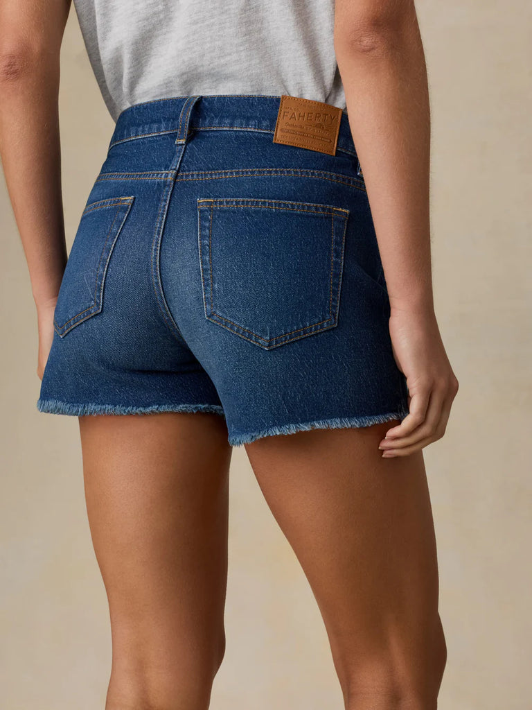 Faherty Sundrift Denim Short