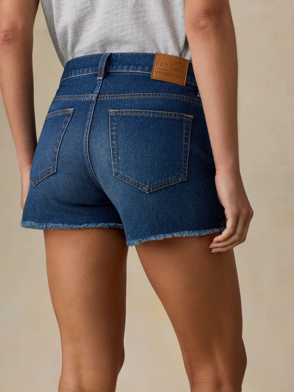 Faherty Sundrift Denim Short
