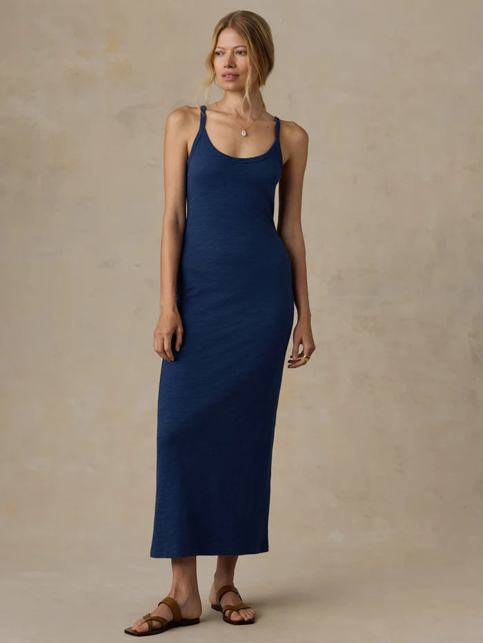 Faherty Sunwashed Slub Tank Dress