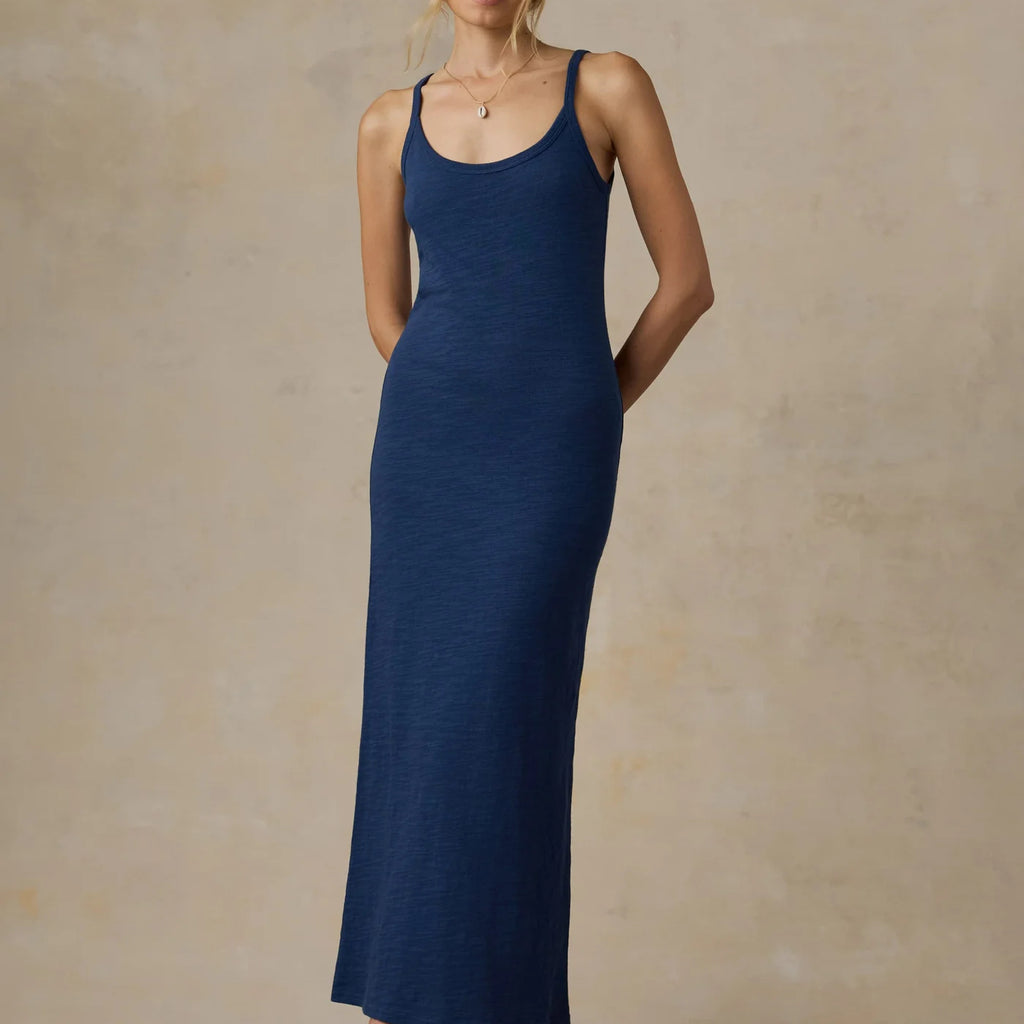 Faherty Sunwashed Slub Tank Dress