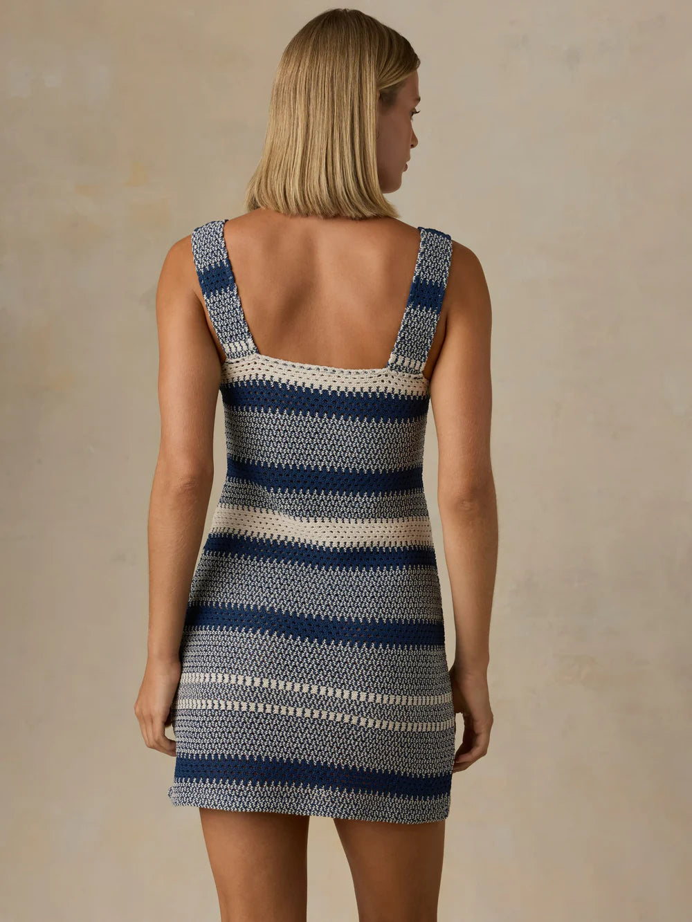 Faherty Seacoast Crochet Dress