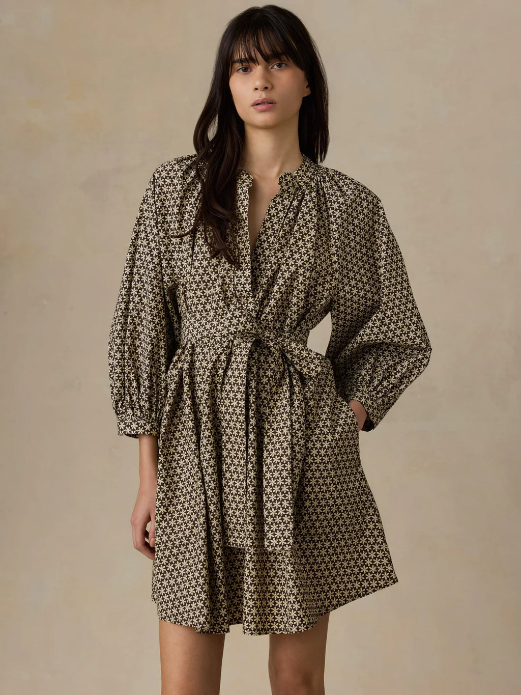 Faherty Coastal Poplin Kaia Mini Dress – Puritan Cape Cod