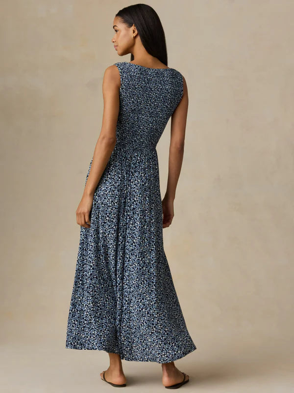Faherty Sophia Smocked Dress