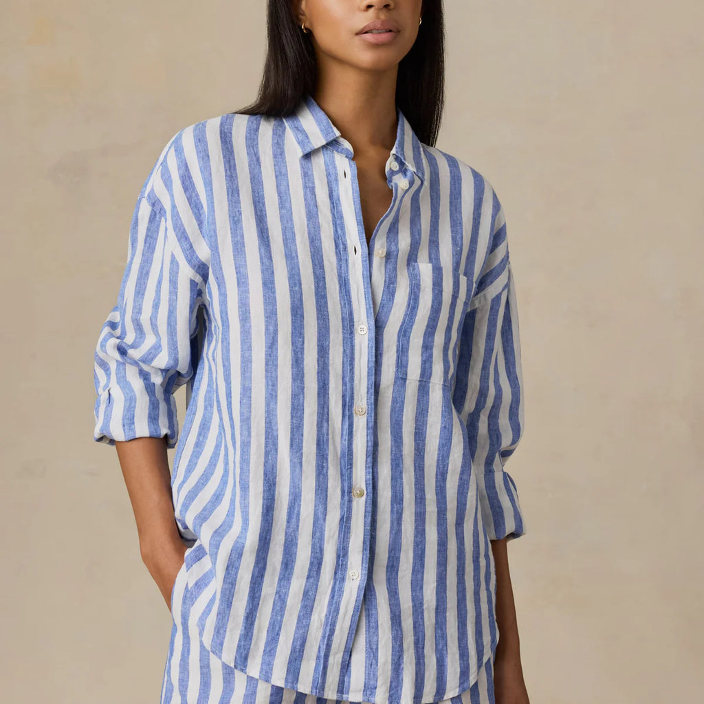 Faherty Laguna Linen Relaxed Shirt