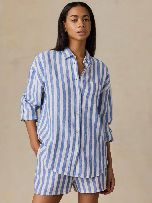Faherty Laguna Linen Relaxed Shirt