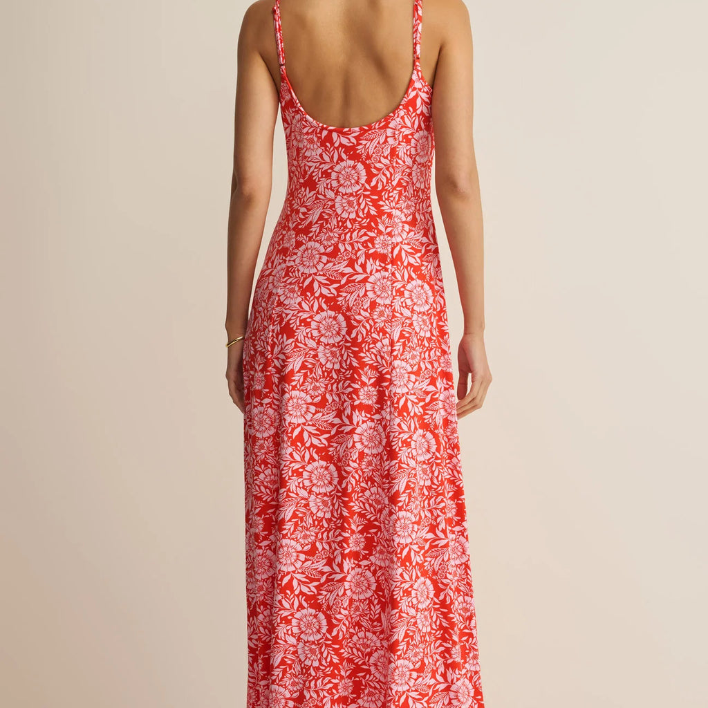 Z Supply Charisma Ona Floral Midi Dress