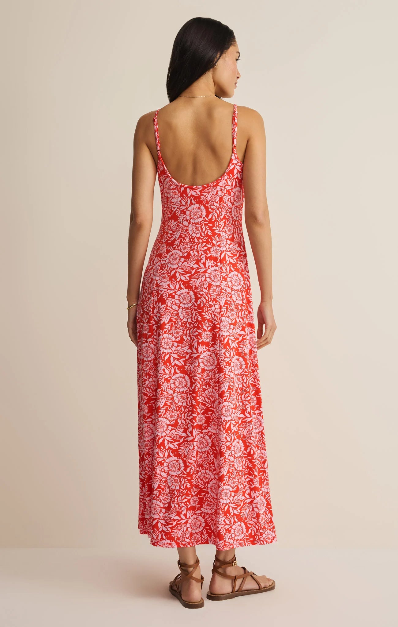 Z Supply Charisma Ona Floral Midi Dress