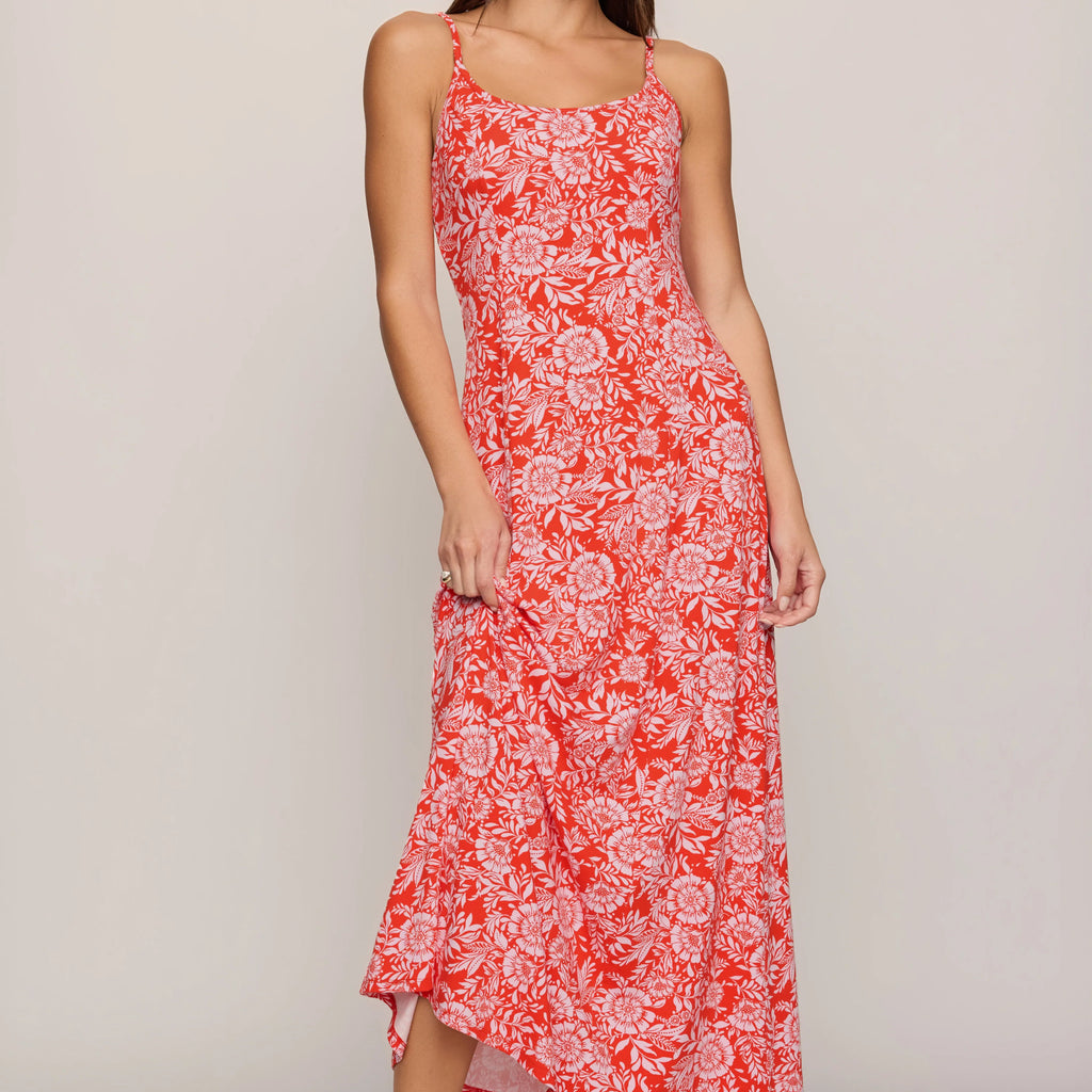 Z Supply Charisma Ona Floral Midi Dress