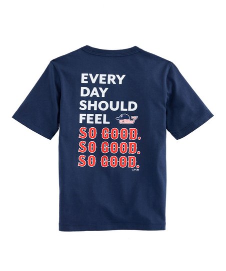 Vineyard Vines Boston Red Sox Pocket Tee