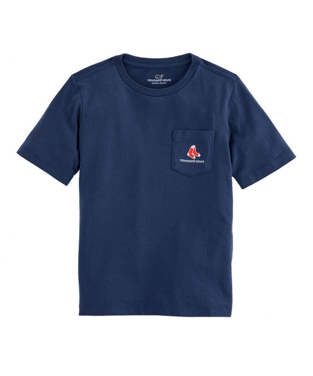 Vineyard Vines Boston Red Sox Pocket Tee