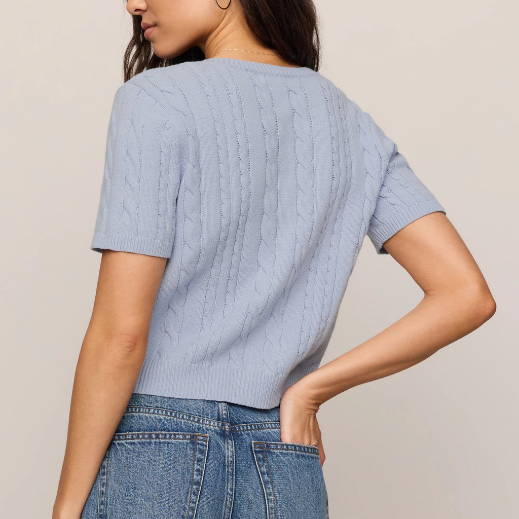 Z Supply Cera Short Sleeve Cardigan