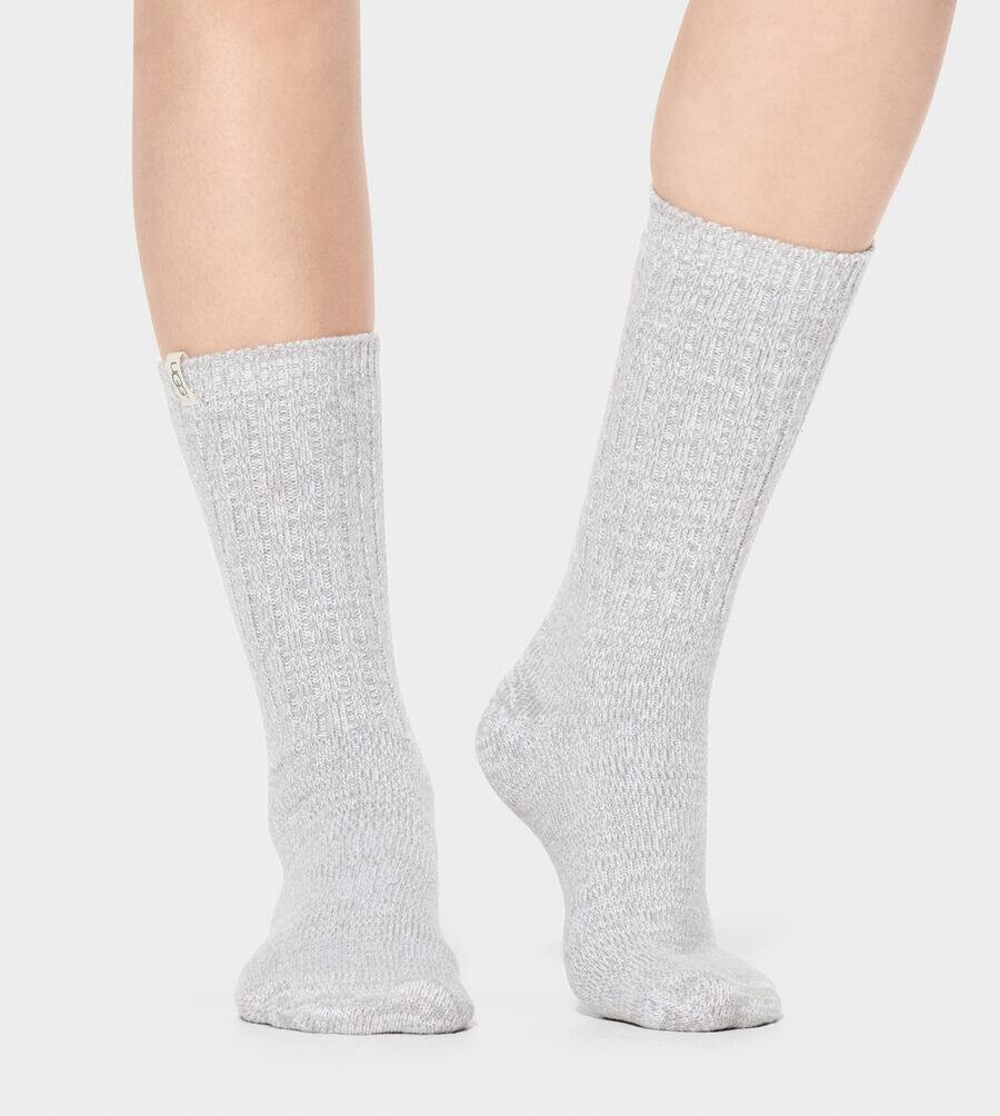 UGG® Rib Knit Slouchy Crew Sock