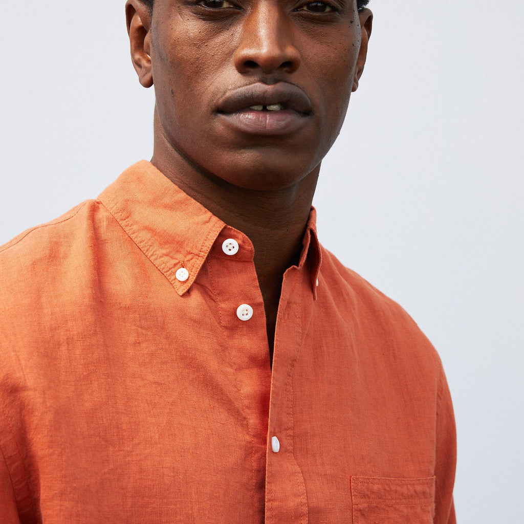Billy Reid Linen Tuscumbia Shirt