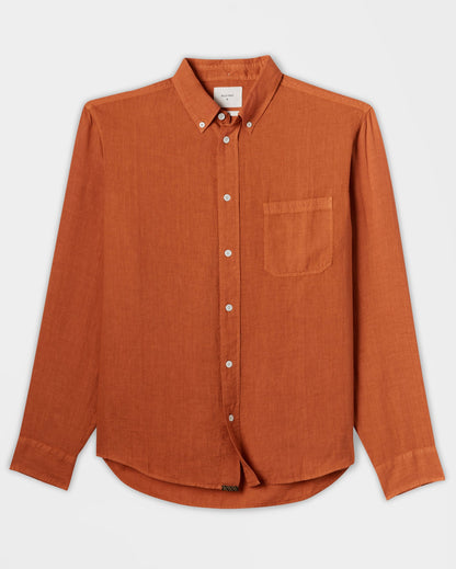 Billy Reid Linen Tuscumbia Shirt