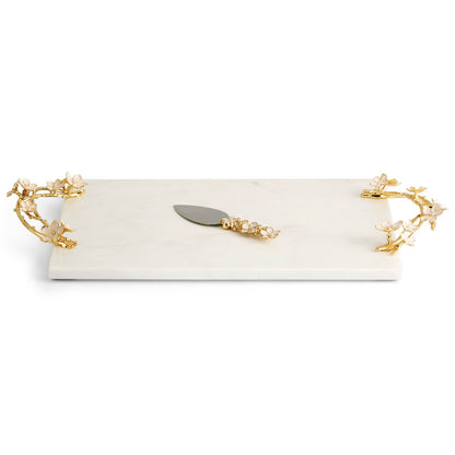 Michael Aram Cherry Blossom Cheese Board w/ Spreader