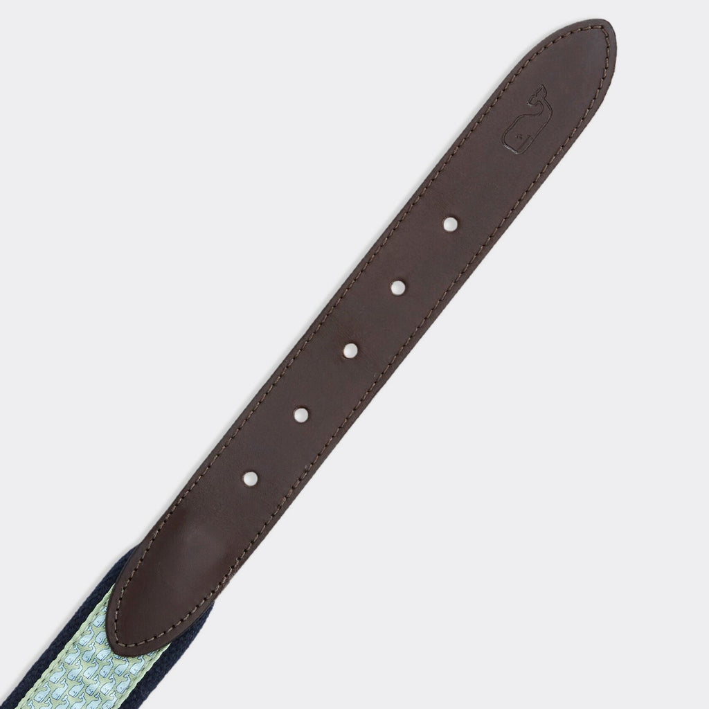 Vineyard Vines Men's Vineyard Whale Canvas Club Belt