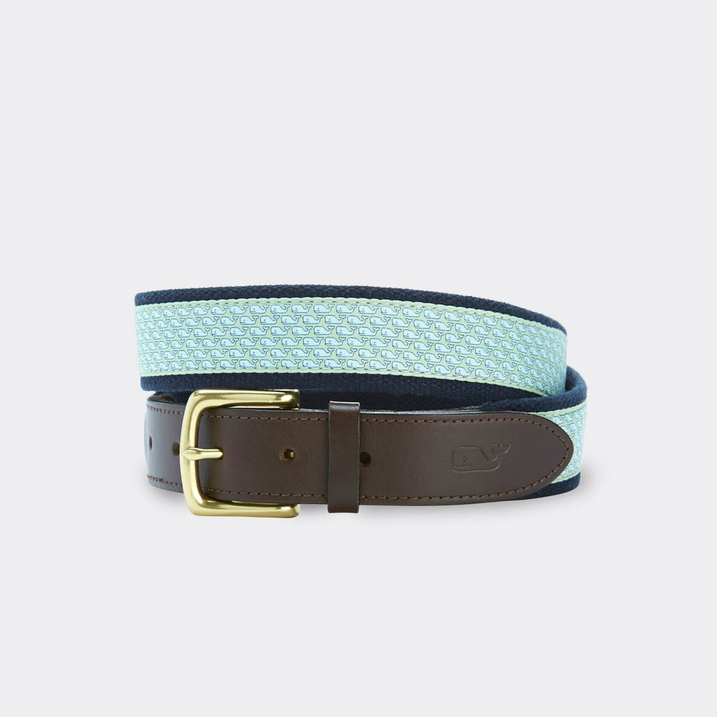 Vineyard Vines Men's Vineyard Whale Canvas Club Belt
