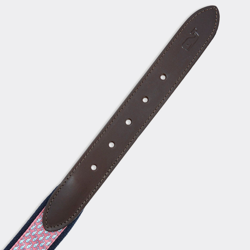 Vineyard Vines Men's Vineyard Whale Canvas Club Belt