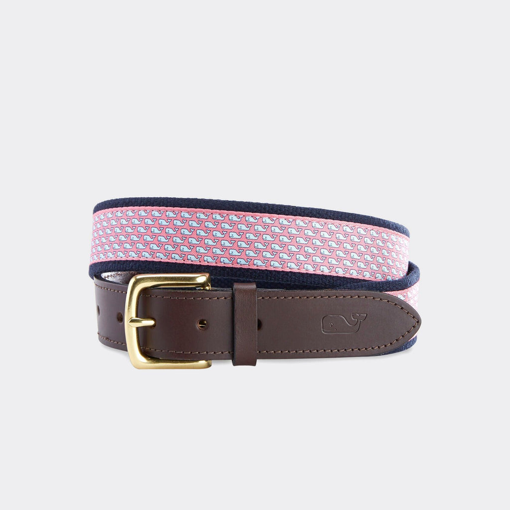 Vineyard Vines Men's Vineyard Whale Canvas Club Belt
