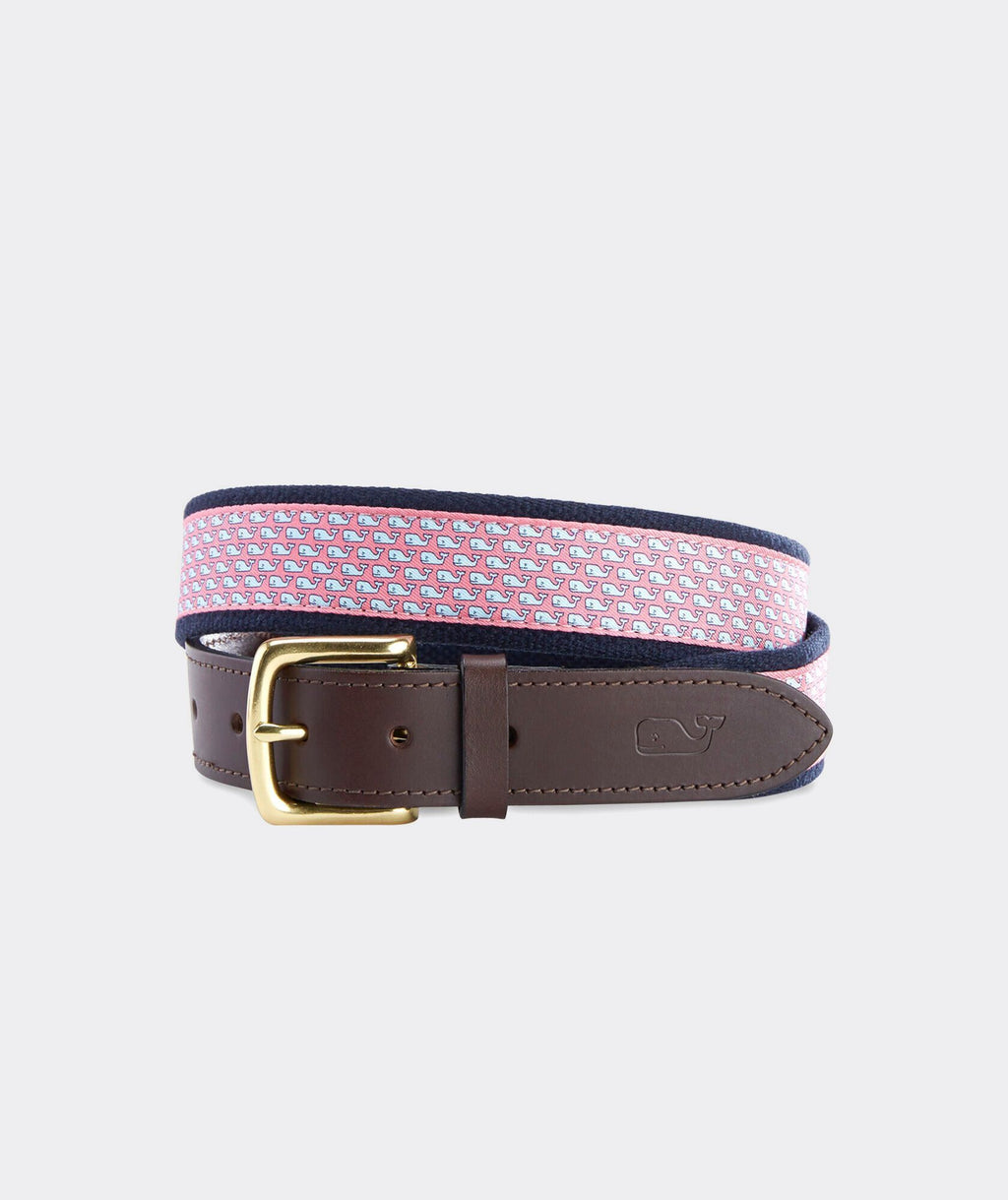Vineyard Vines Men's Vineyard Whale Canvas Club Belt