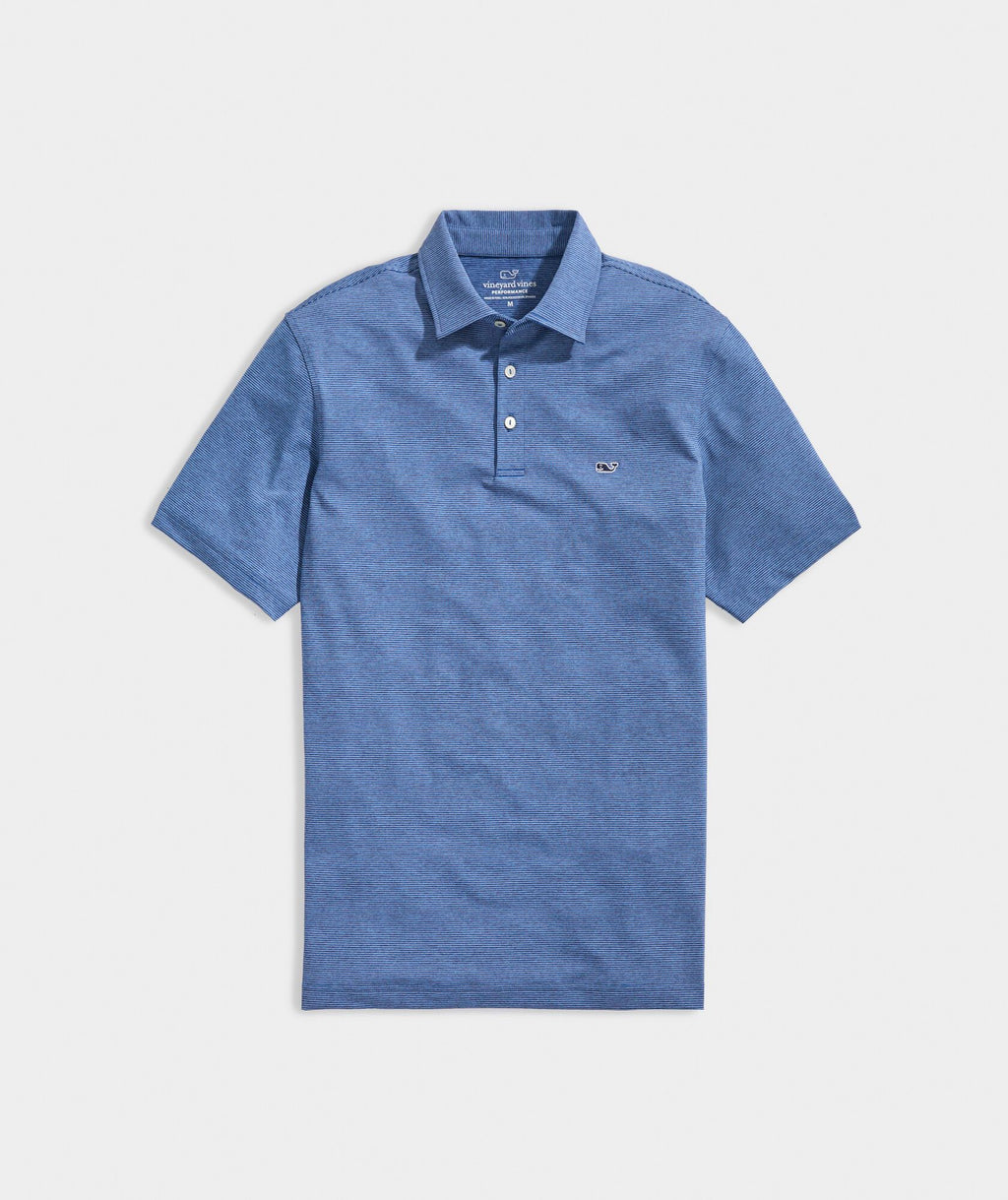 Vineyard Vines Men's St. Jean Stripe Sankaty Polo
