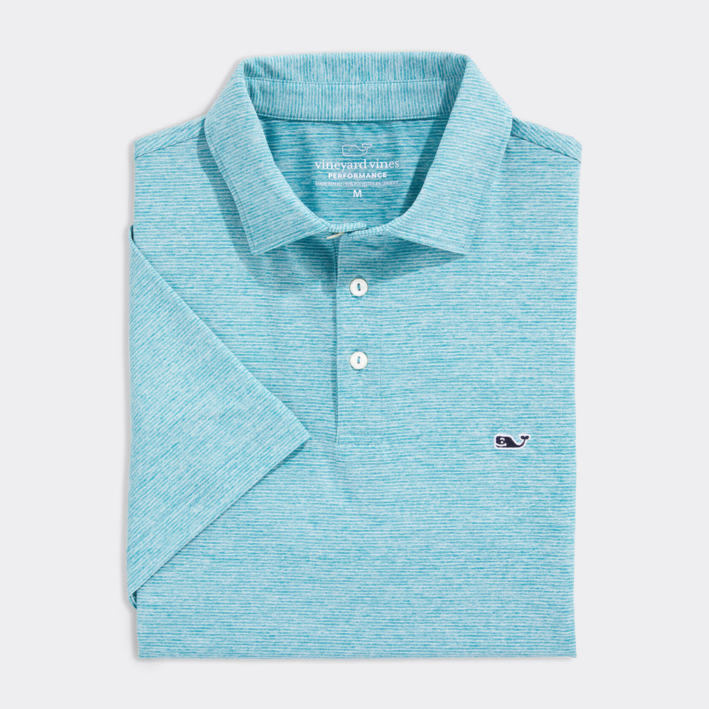 Vineyard Vines Men's St. Jean Stripe Sankaty Polo