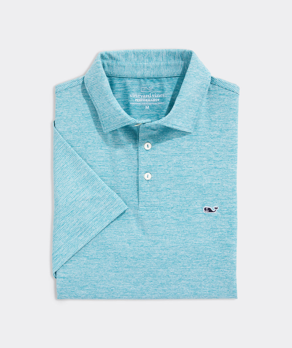 Vineyard Vines Men's St. Jean Stripe Sankaty Polo