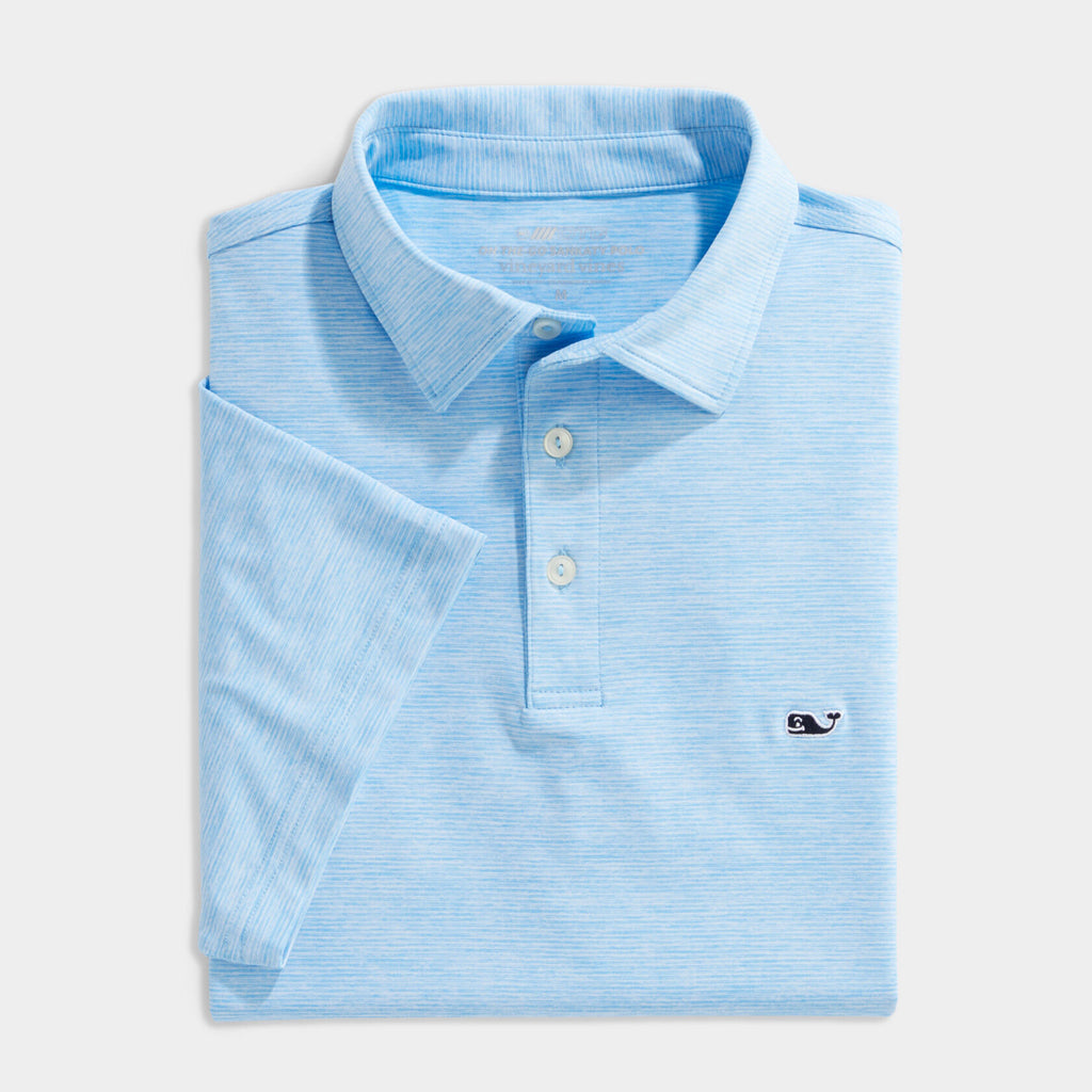 Vineyard Vines Men's St. Jean Stripe Sankaty Polo
