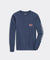 Vineyard Vines Men's Football Whale Long-Sleeve Pocket Tee