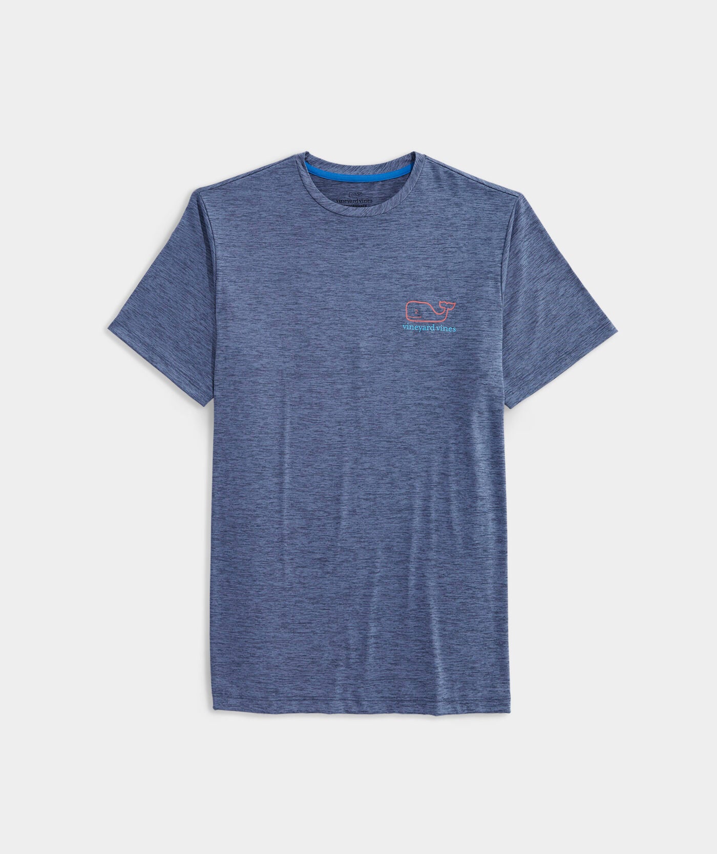 Vineyard Vines Men's Whale Logo Short-Sleeve Harbor Performance Tee