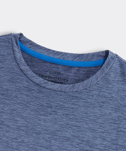 Vineyard Vines Men's Whale Logo Short-Sleeve Harbor Performance Tee