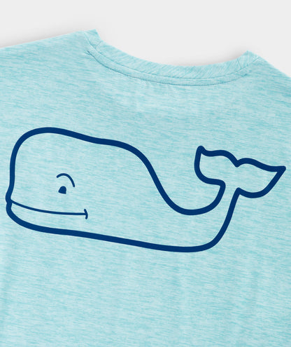 Vineyard Vines Men's Whale Logo Short-Sleeve Harbor Performance Tee