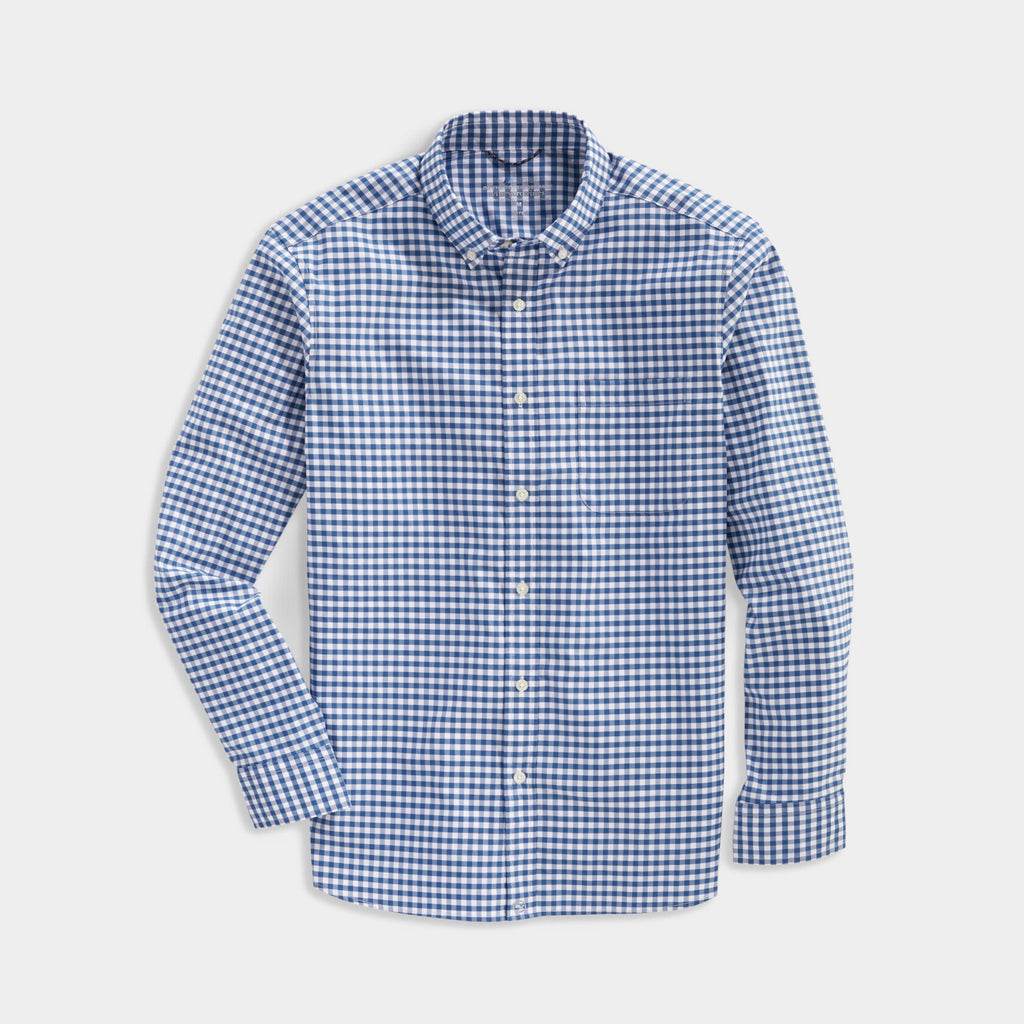 Vineyard Vines Men's Gingham On-The-Go brrr° Shirt