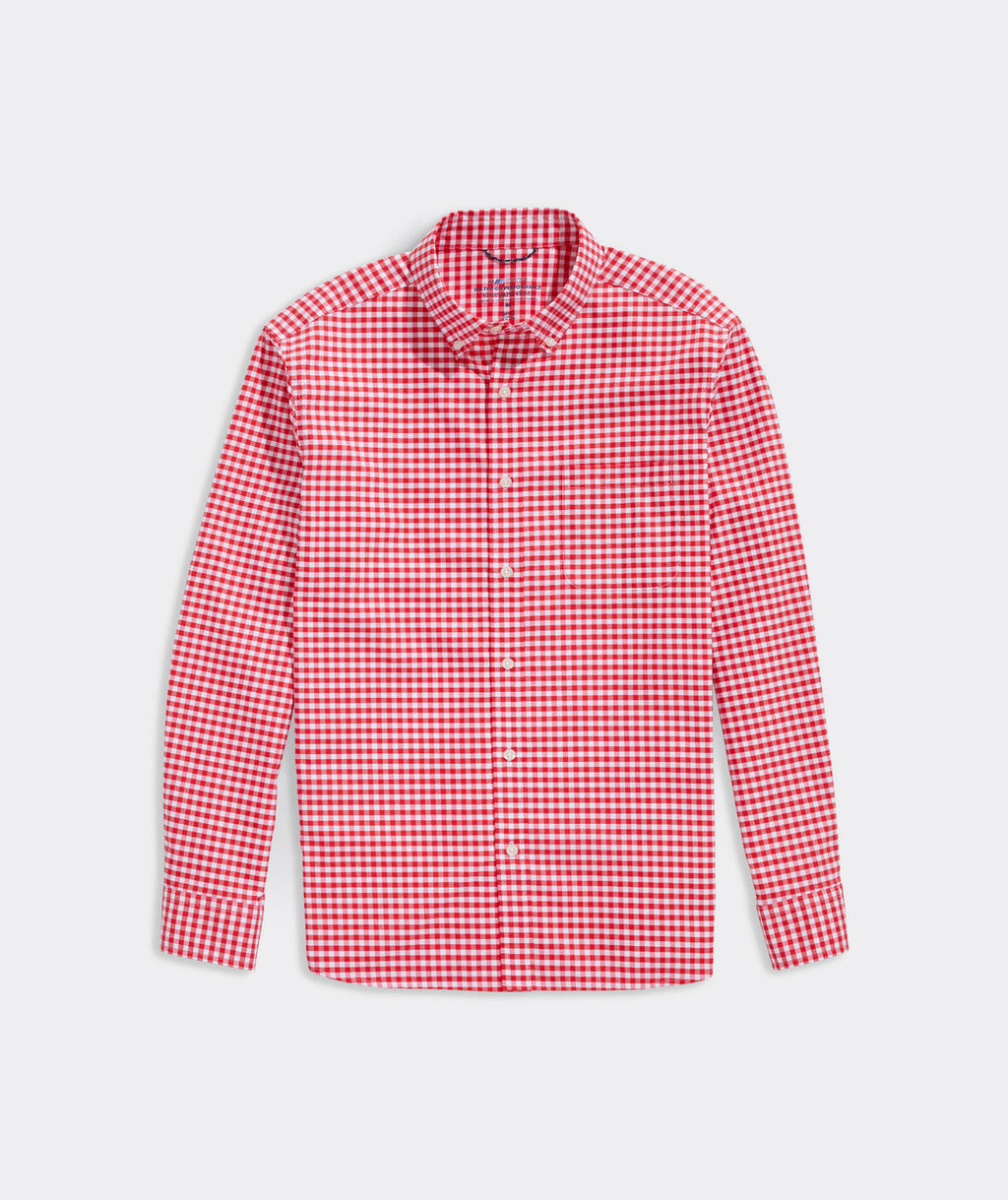 Vineyard Vines Men's Gingham On-The-Go brrr° Shirt