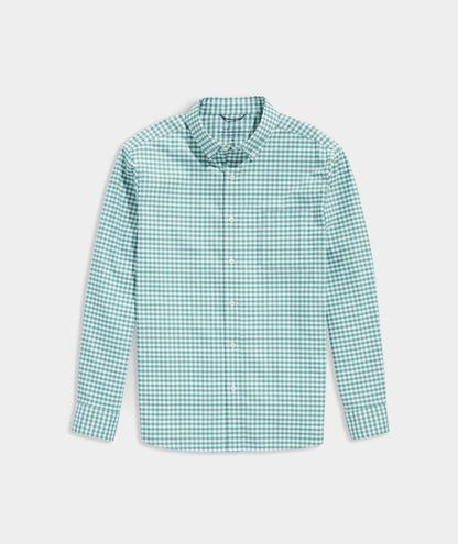 Vineyard Vines Men's Gingham On-The-Go brrr° Shirt
