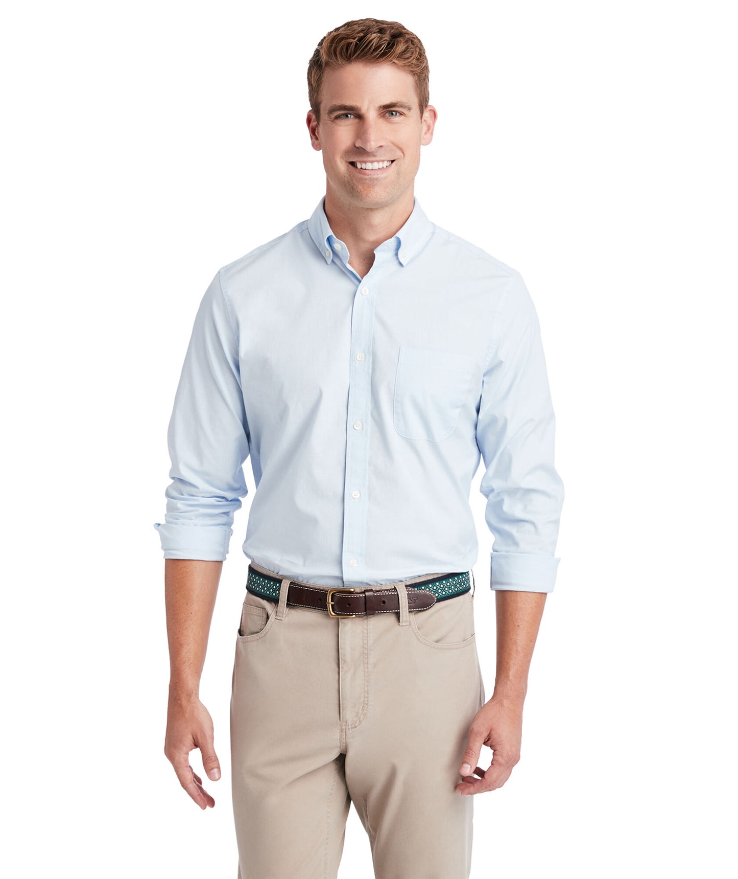 Vineyard Vines Men's Stretch Cotton Solid Shirt
