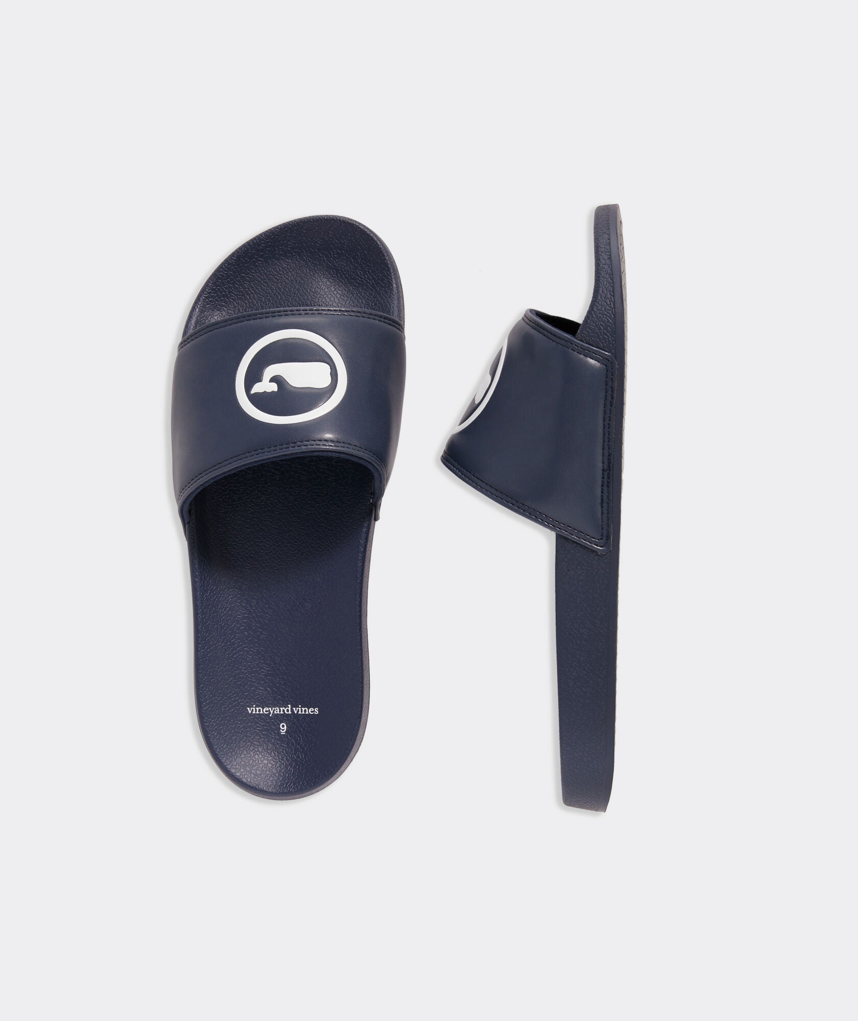 Vineyard Vines Men's Whale Dot Pool Slide