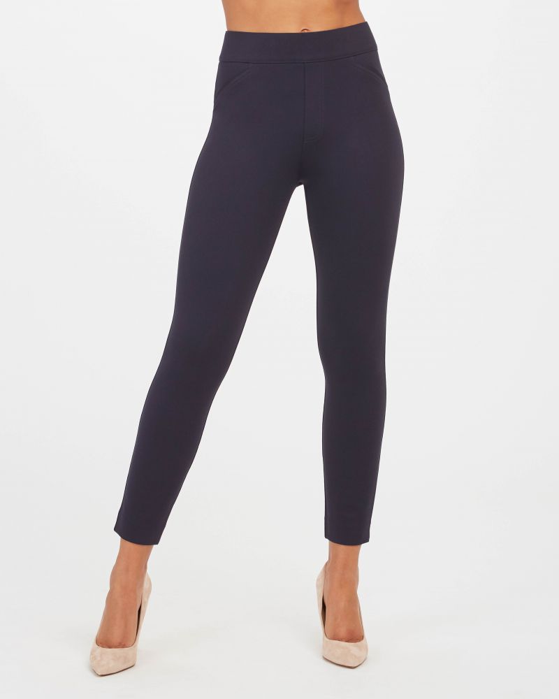 SPANX, Pants & Jumpsuits, Spanx Ankle Piped Skinny Perfect Pant Medium  Petite Spanx Perfect Pant