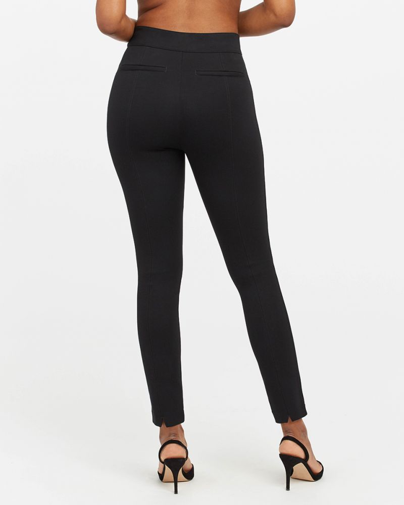 Spanx Stretch Twill Skinny Trousers, Washed Black, £112.00