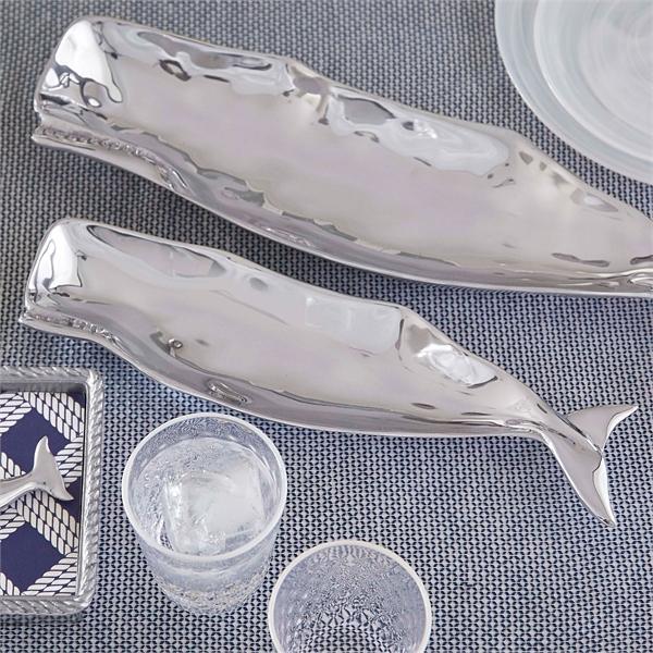 Mariposa Nantucket Whale Large Dish