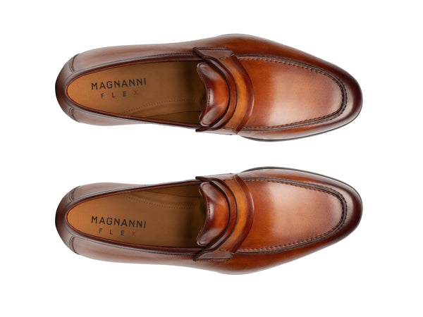 Magnanni penny loafer deals