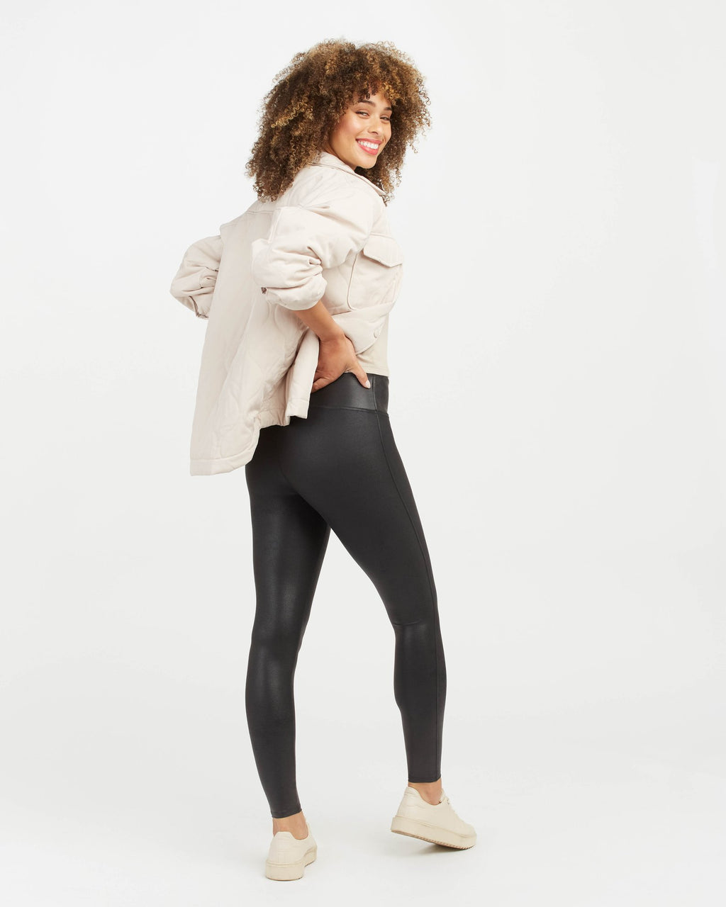 Spanx Faux Leather Leggings