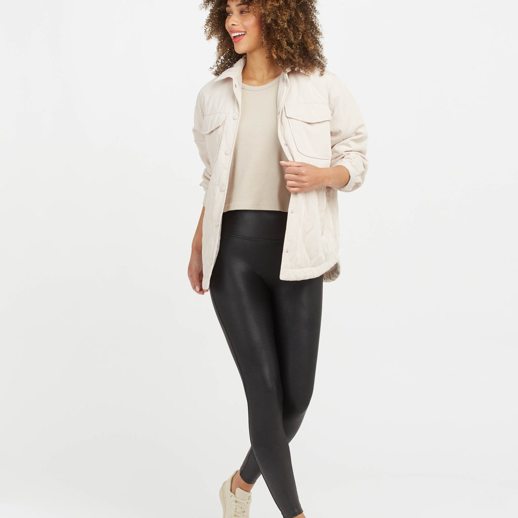 Spanx Faux Leather Leggings