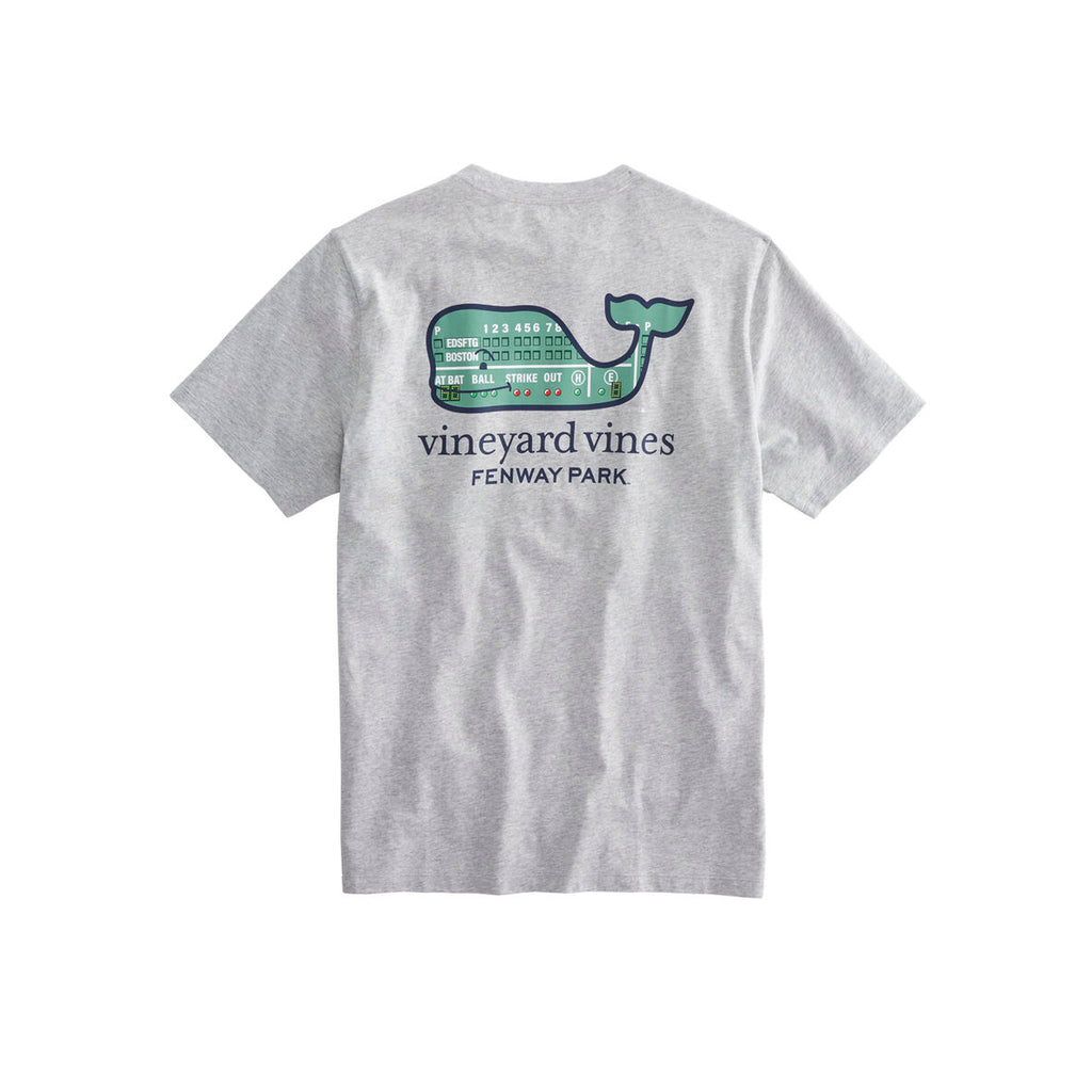 Vineyard Vines Boston Red Sox Green Monster Whale Pocket T-Shirt