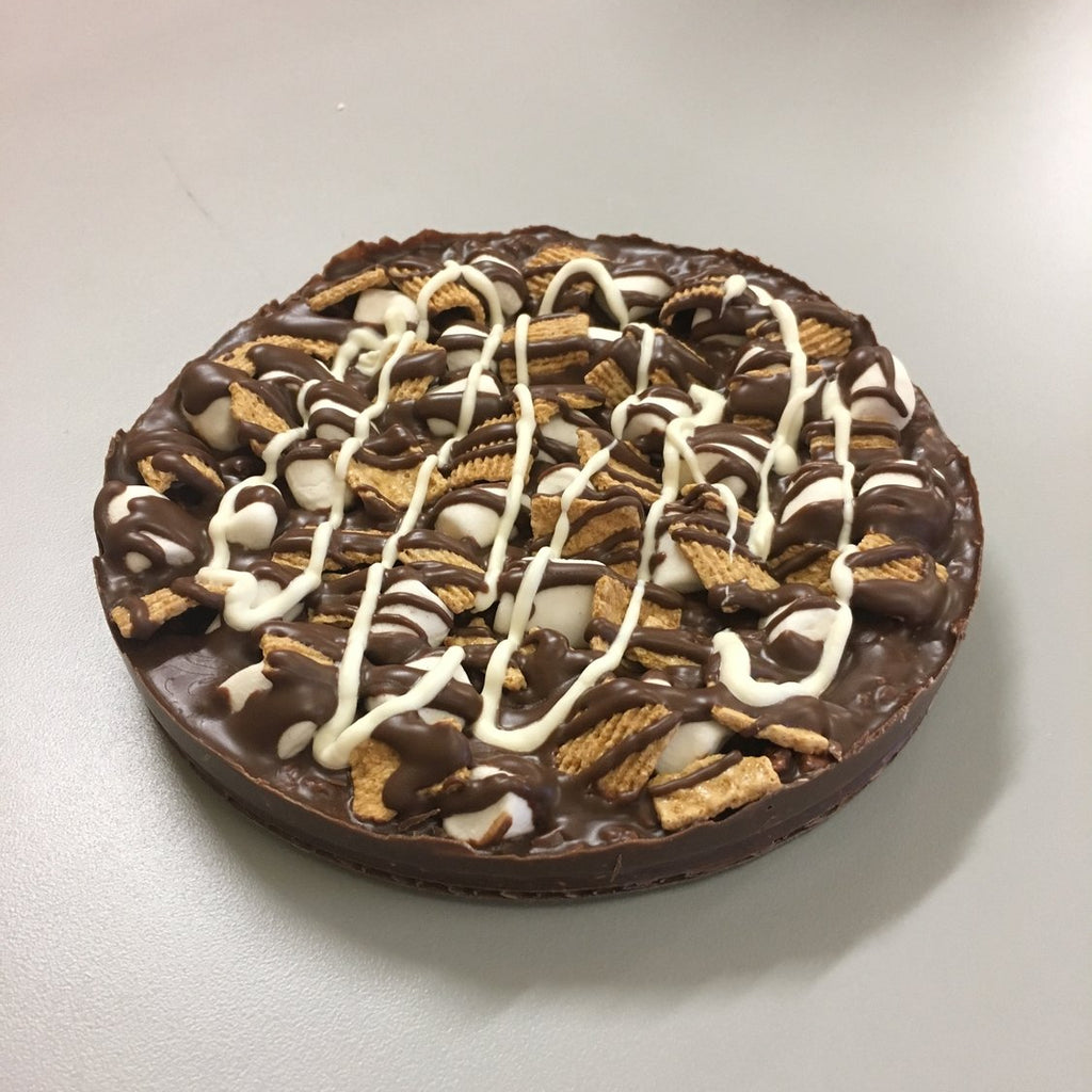 Sensational Sweets Chocolate Pizza with Pizazz™ 6" (Mini Supreme Smores)