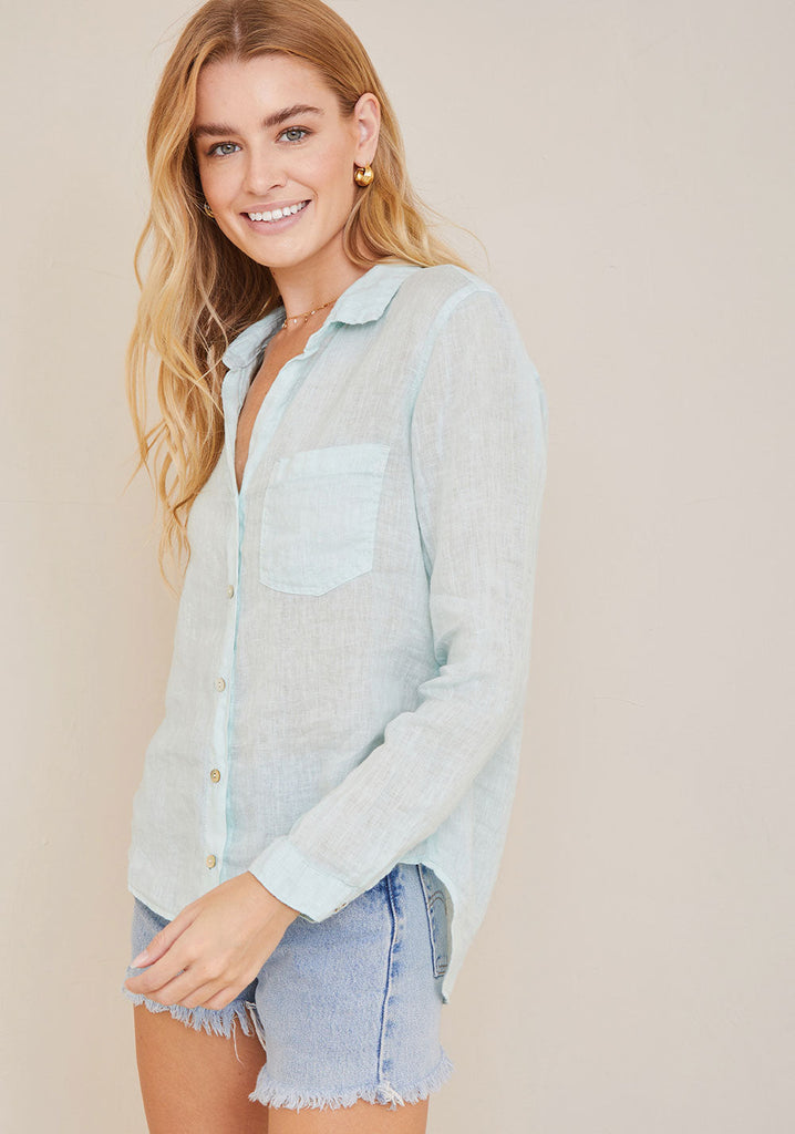 Bella Dahl Pocket Button Down