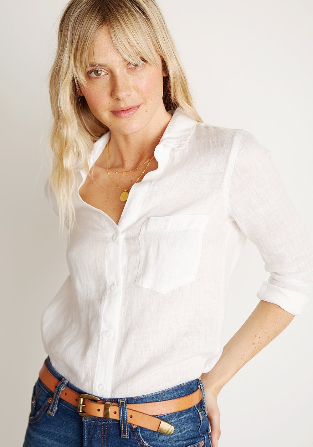 Bella Dahl Pocket Button Down